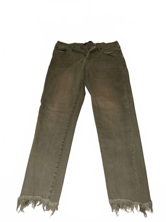 Denim - Dear John Men's Olive Green Frayed Hem Jeans Size 30